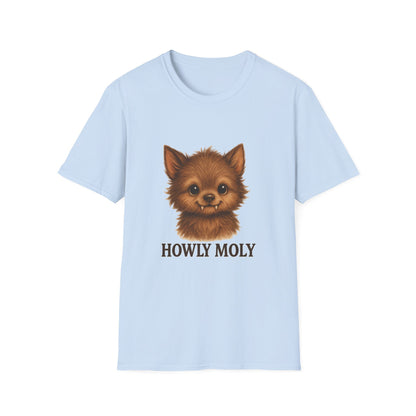 Howly Moly Funny Cute Wolf T-Shirt