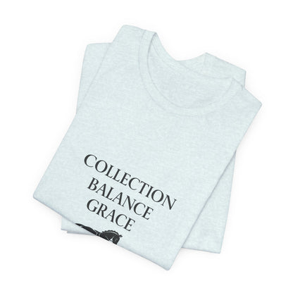 Horse Balance Grace Tee — "Collection Balance Grace" Graphic T‑Shirt