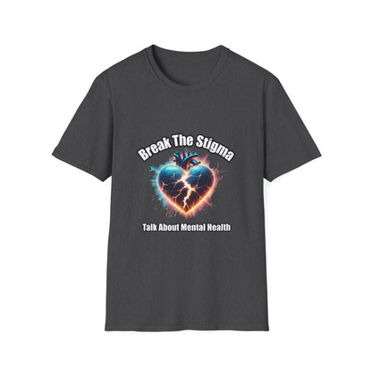 Break The Stigma Talk About Mental Health T-Shirt