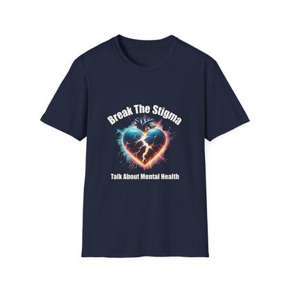 Break The Stigma Talk About Mental Health T-Shirt
