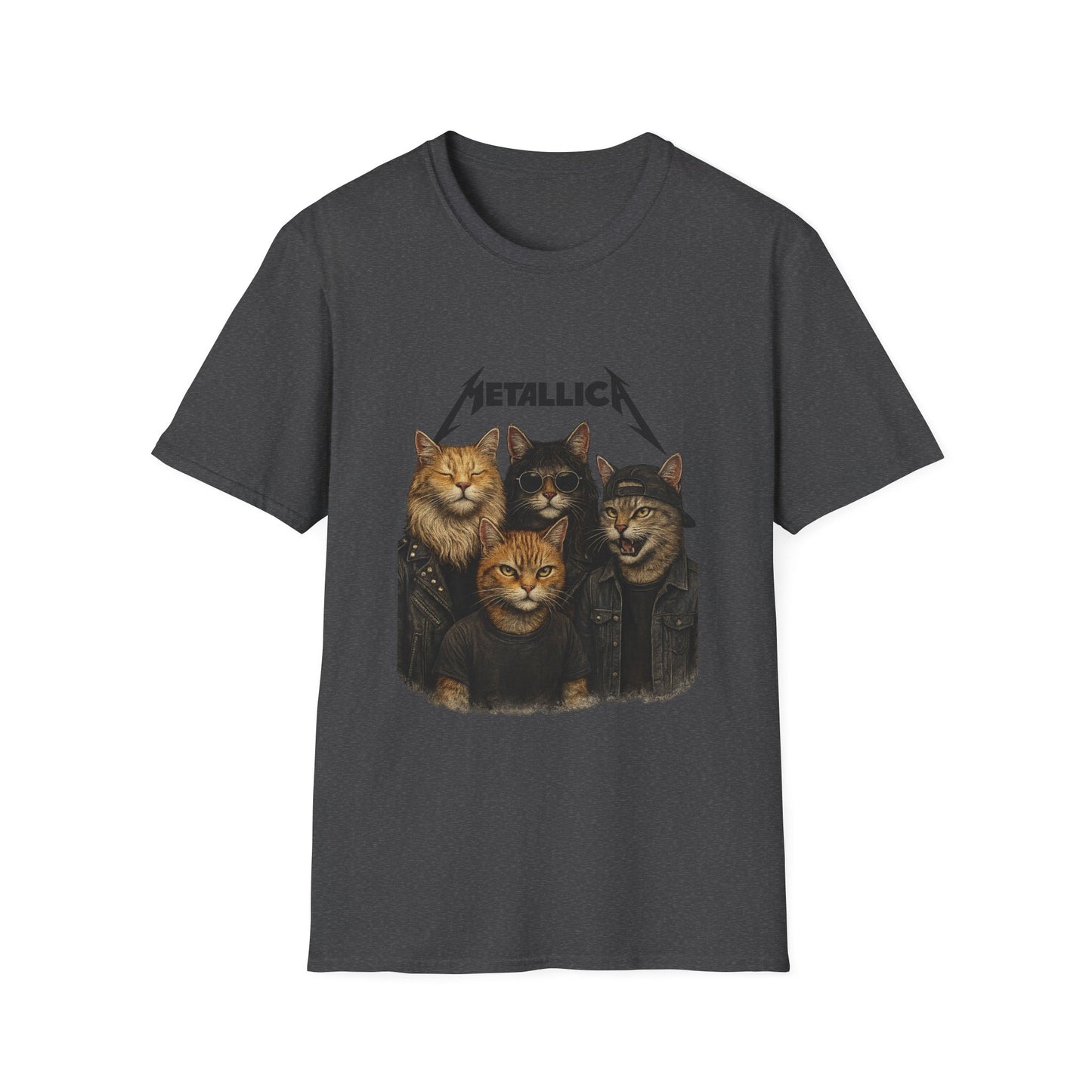 Metallica Cats Parody T-Shirt