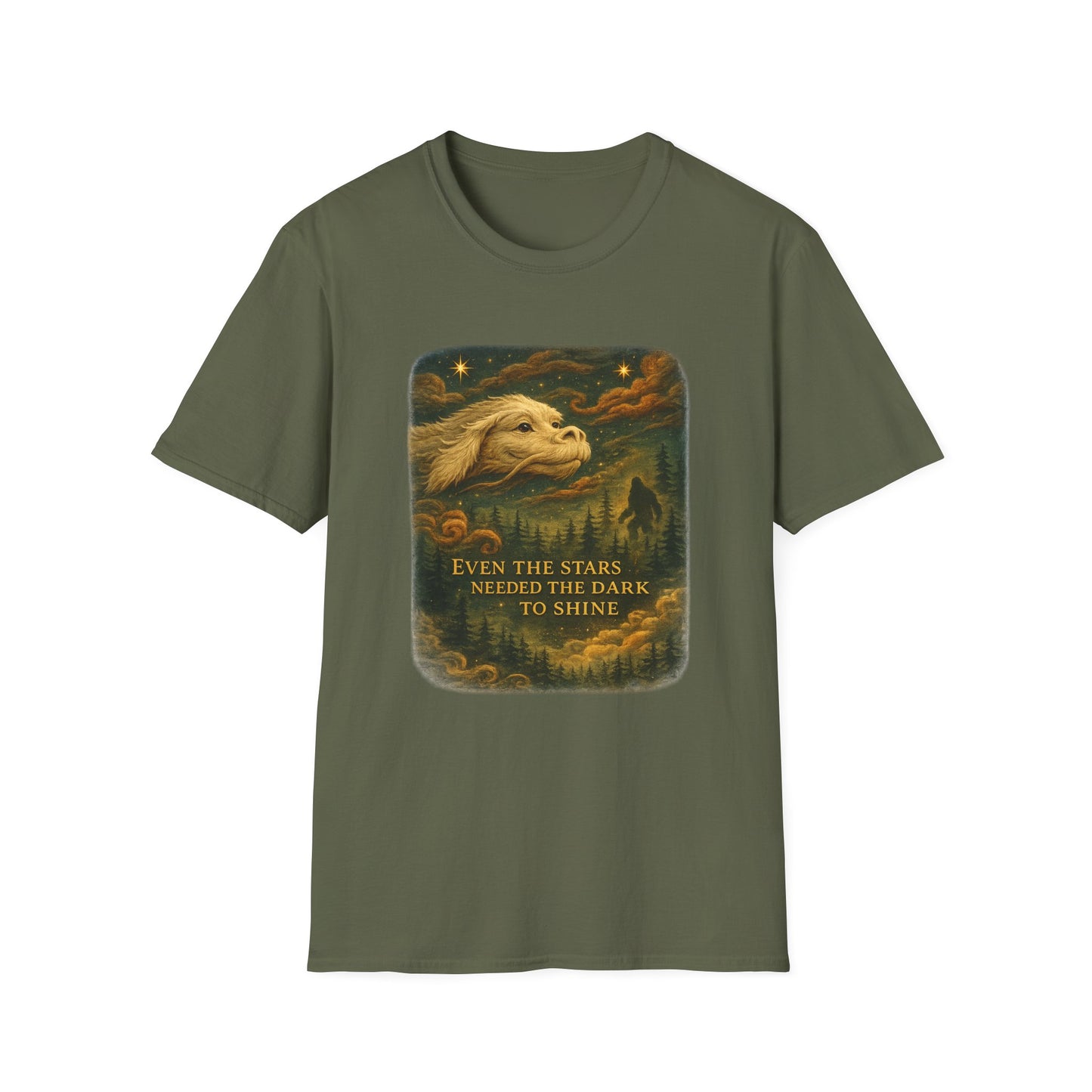 Even The Stars Needed The Dark To Shine - Falkor - T-Shirt