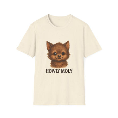 Howly Moly Funny Cute Wolf T-Shirt