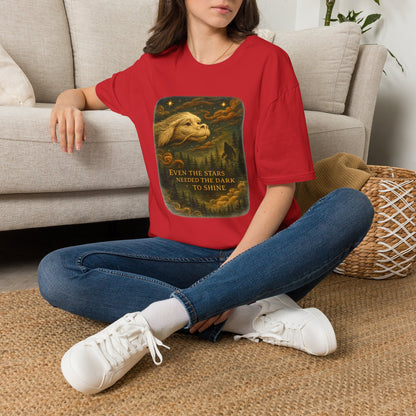 Even The Stars Needed The Dark To Shine - Falkor - T-Shirt