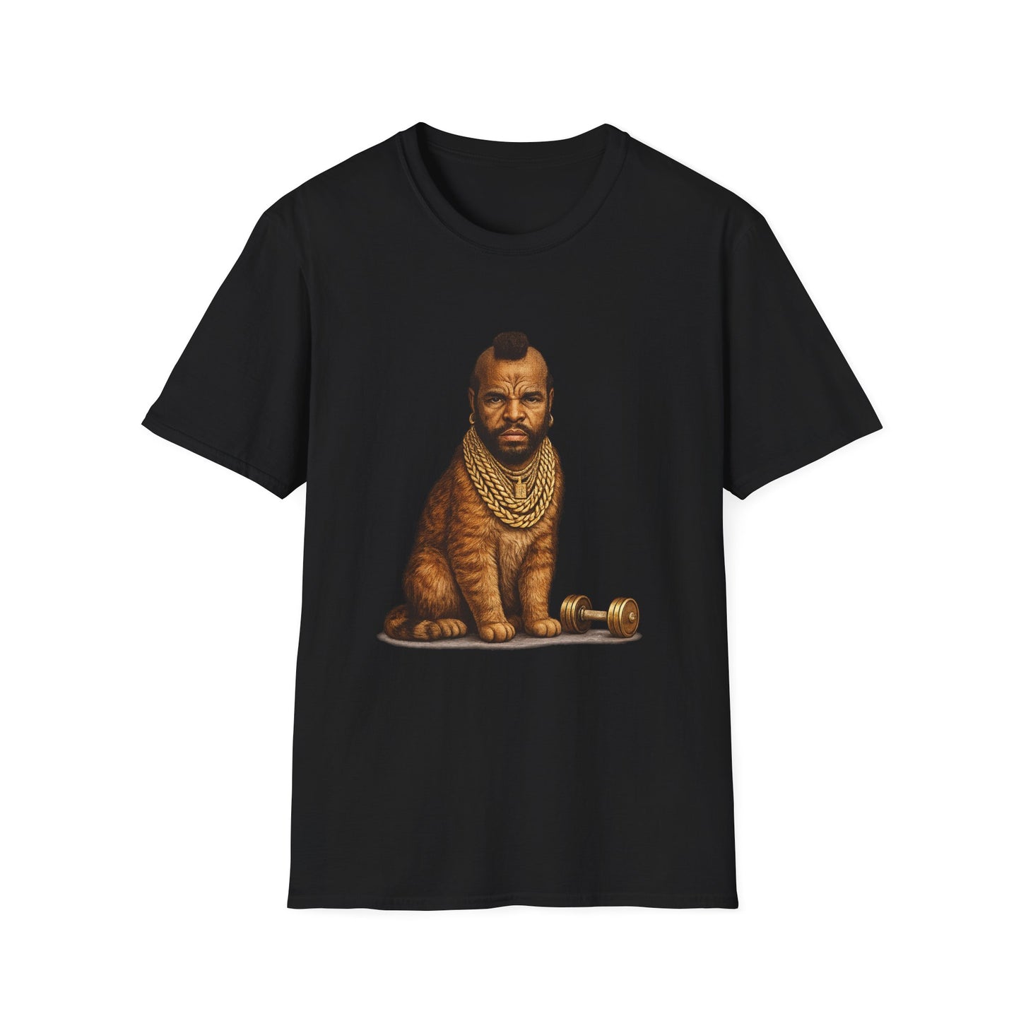 Mr. T Cat T-Shirt — Funny Pop Culture Mashup Tee