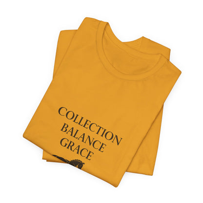 Horse Balance Grace Tee — "Collection Balance Grace" Graphic T‑Shirt