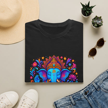 Vibrant Ganesha Hindu God Colorful T-Shirt
