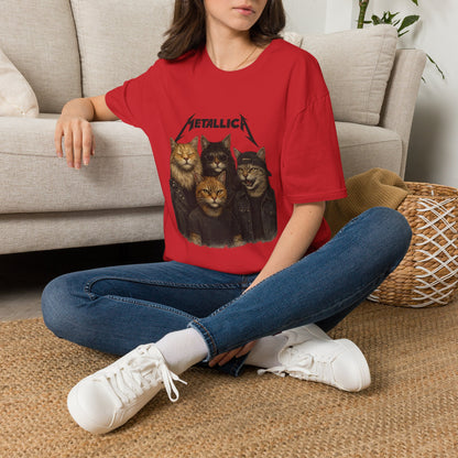 Metallica Cats Parody T-Shirt