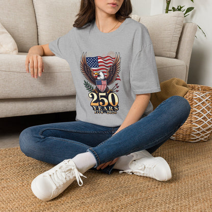 250 Years of Freedom 1776-2026 Patriotic T-Shirt