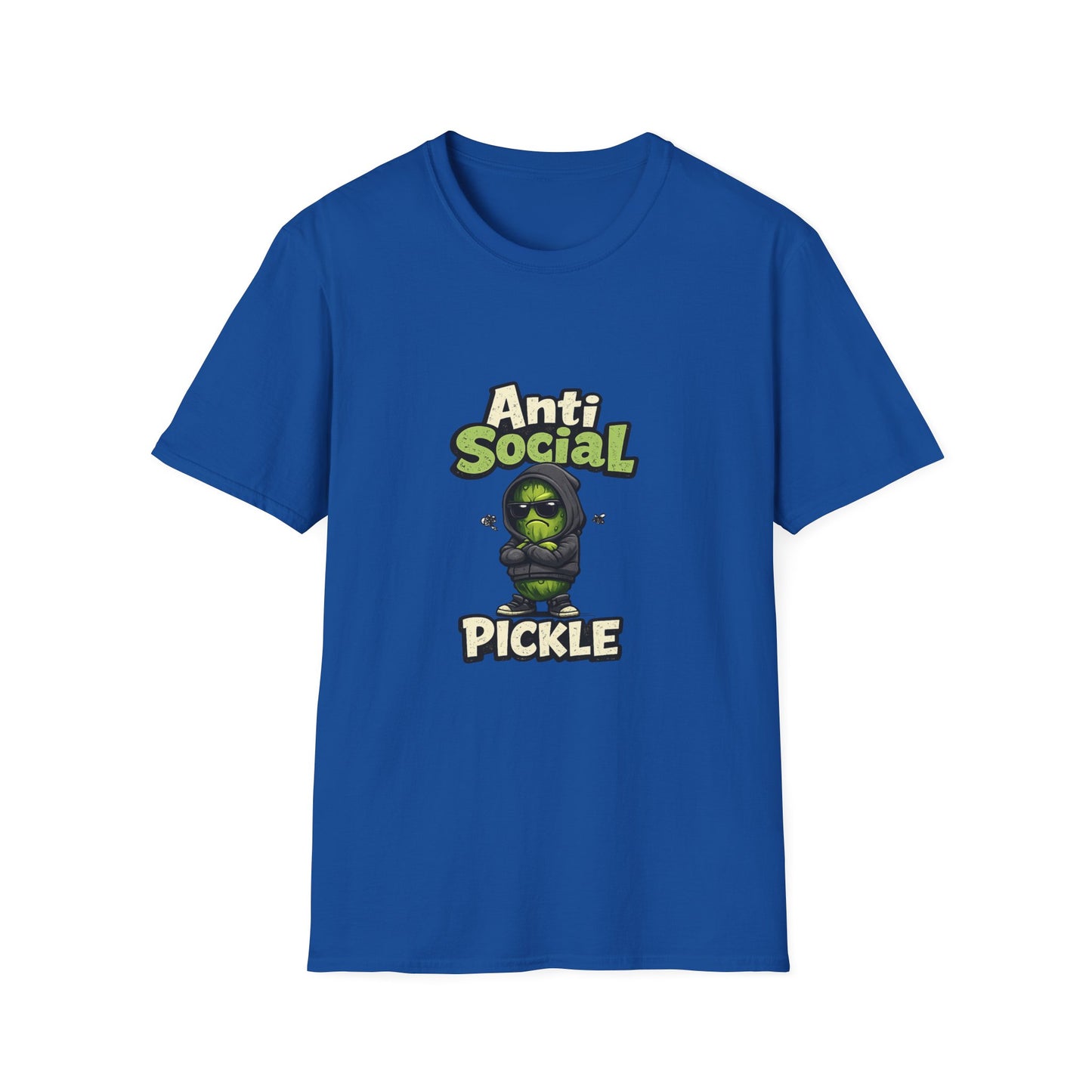 Anti Social Pickle T-Shirt — Funny Grumpy Pickleball Graphic Tee