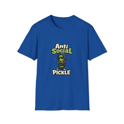 Anti Social Pickle T-Shirt — Funny Grumpy Pickleball Graphic Tee