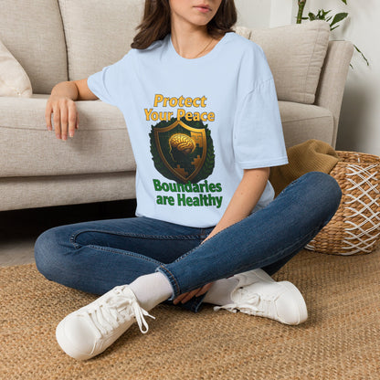 Protect Your Peace Boundaries Are Healthy T-Shirt