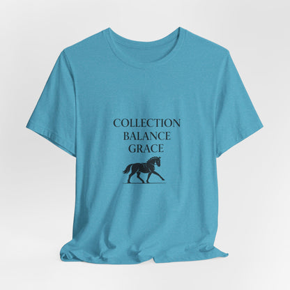 Horse Balance Grace Tee — "Collection Balance Grace" Graphic T‑Shirt