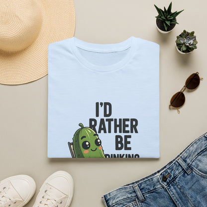 I'd Rather Be Dinking Funny Pickleball T-Shirt