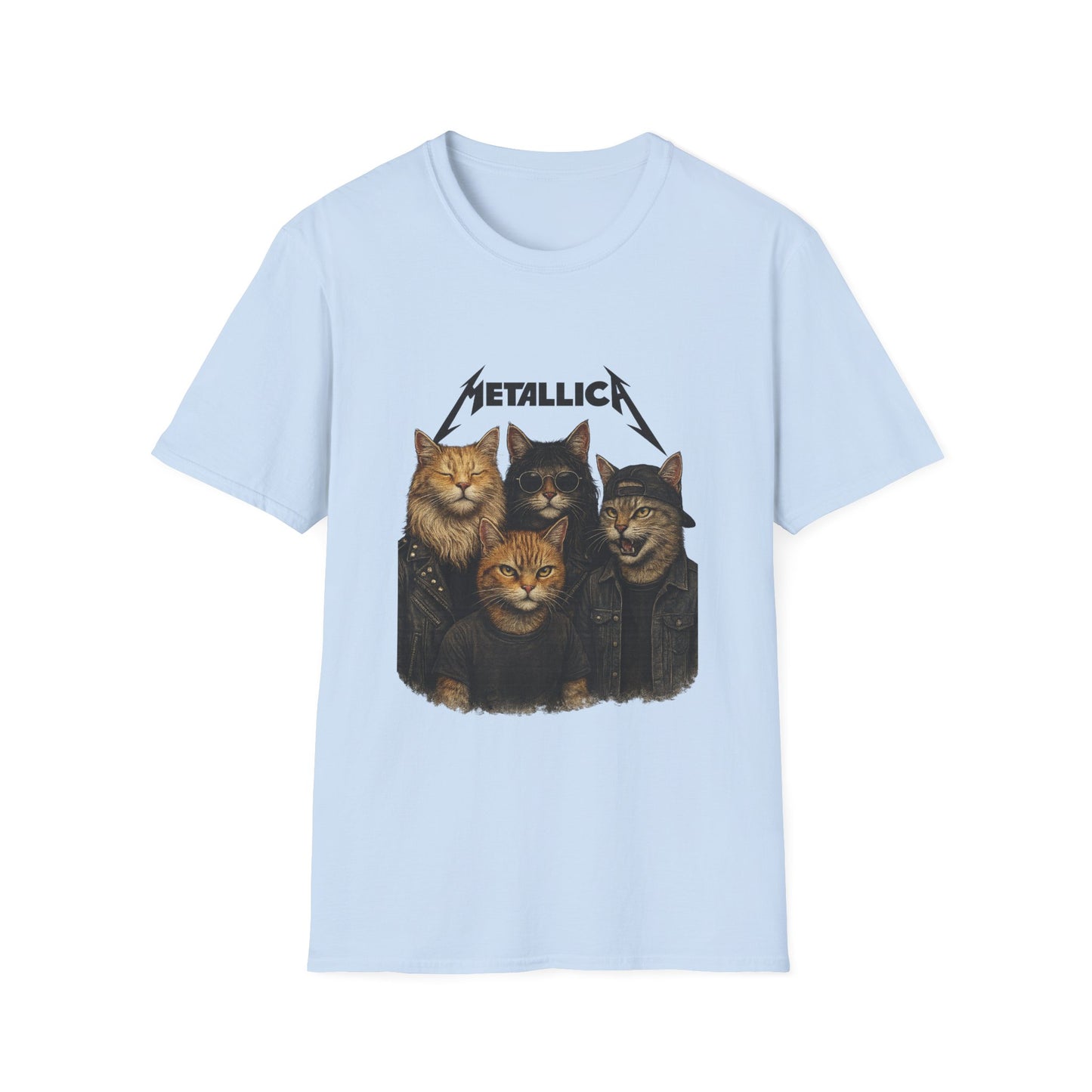 Metallica Cats Parody T-Shirt