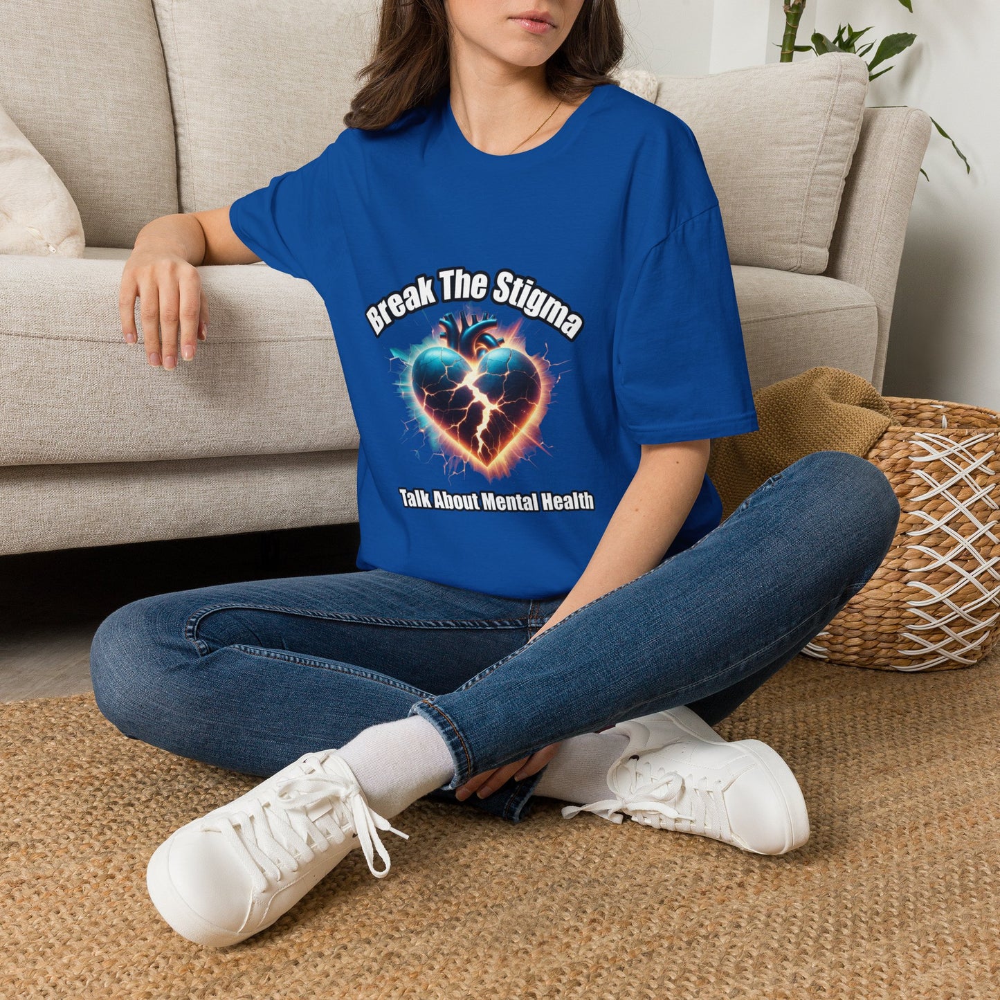 Break The Stigma Talk About Mental Health T-Shirt