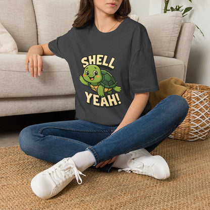 Shell Yeah! Funny Turtle T-Shirt