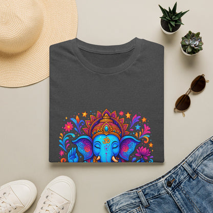 Vibrant Ganesha Hindu God Colorful T-Shirt