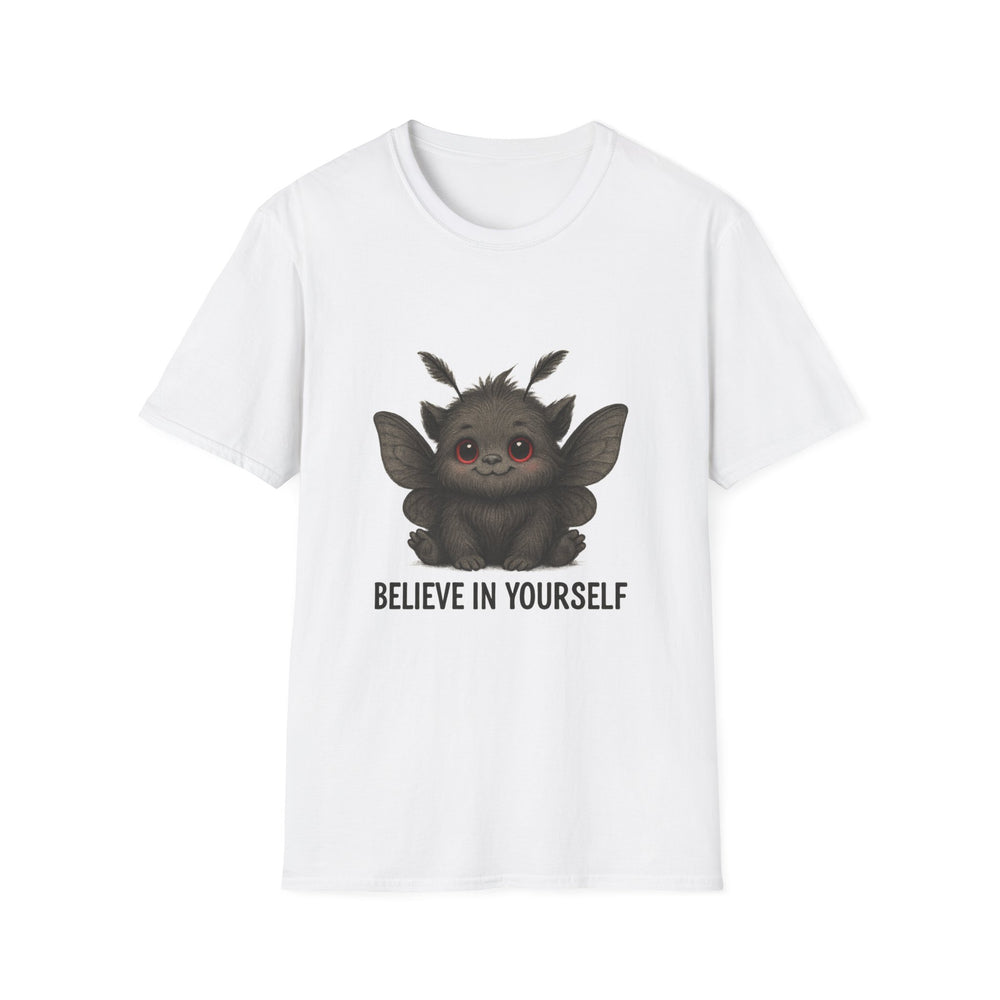 Believe in Yourself Cute Moth Creature T-Shirt