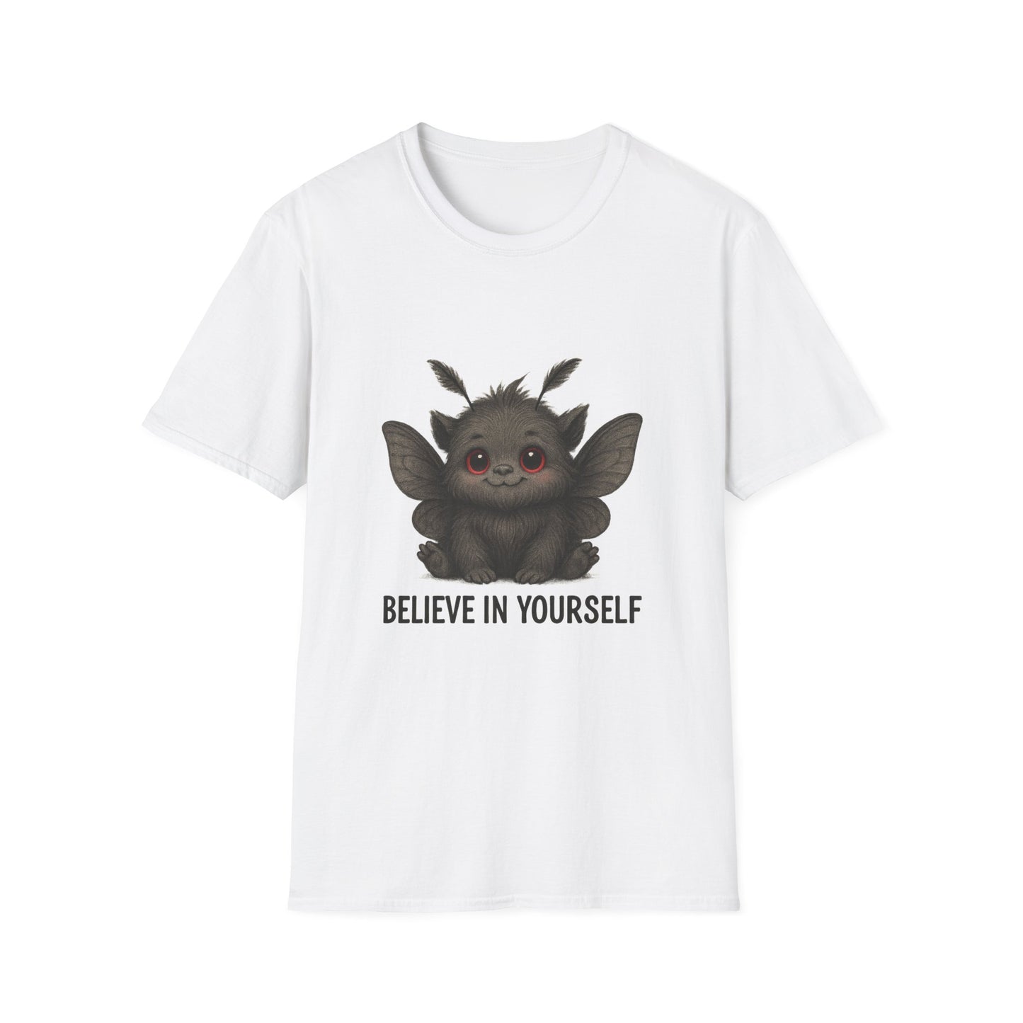 Believe in Yourself Cute Moth Creature T-Shirt