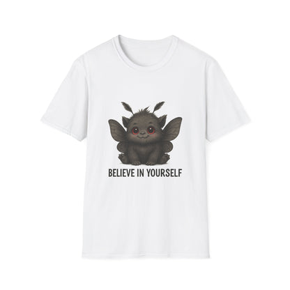 Believe in Yourself Cute Moth Creature T-Shirt