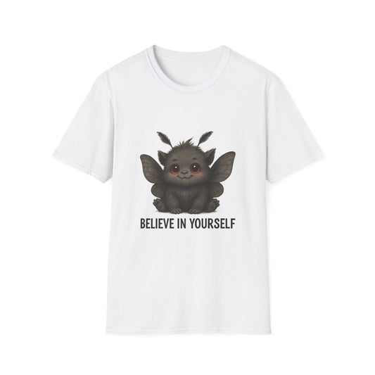 Believe in Yourself Cute Moth Creature T-Shirt