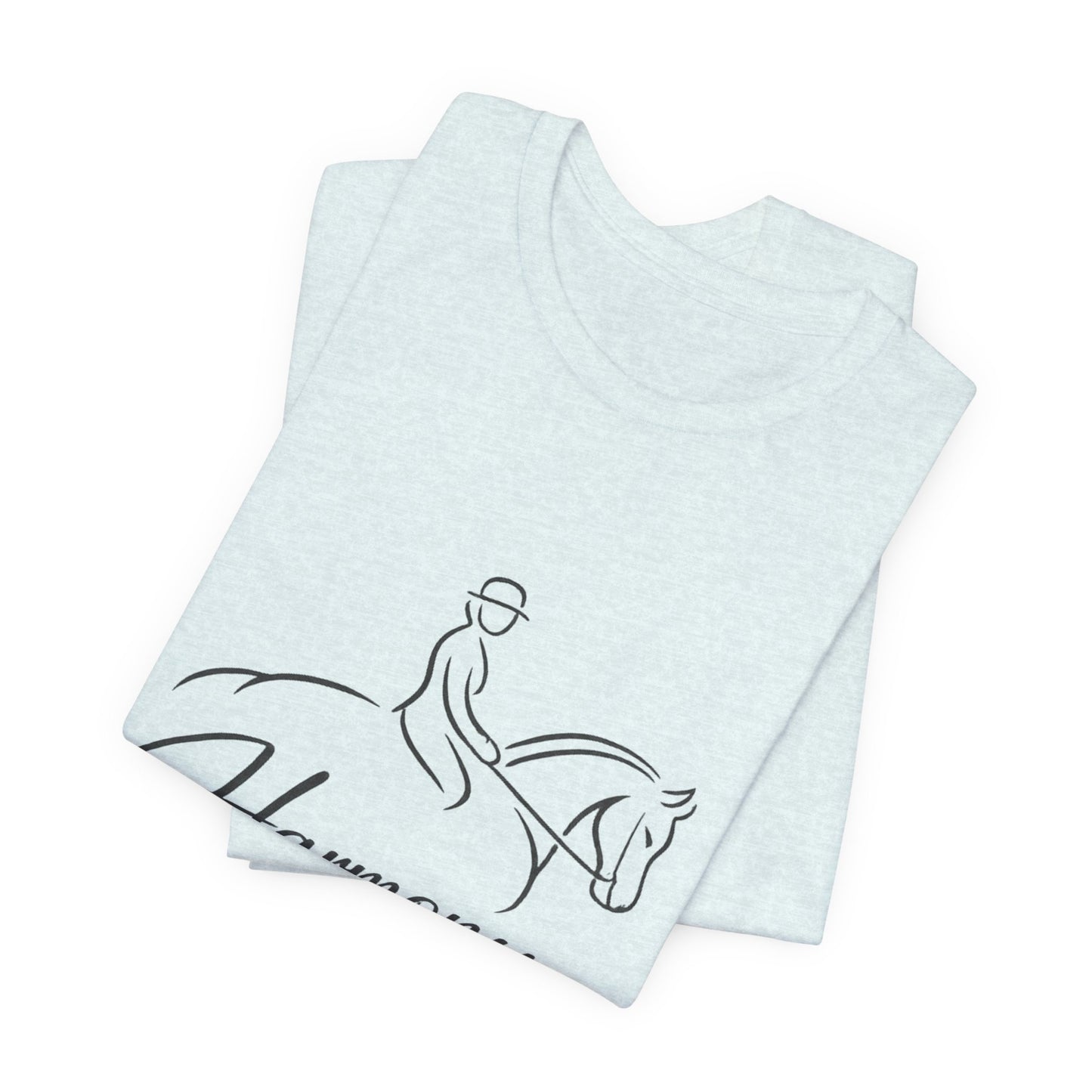 Harmony Over Force T-Shirt — Equestrian Riding