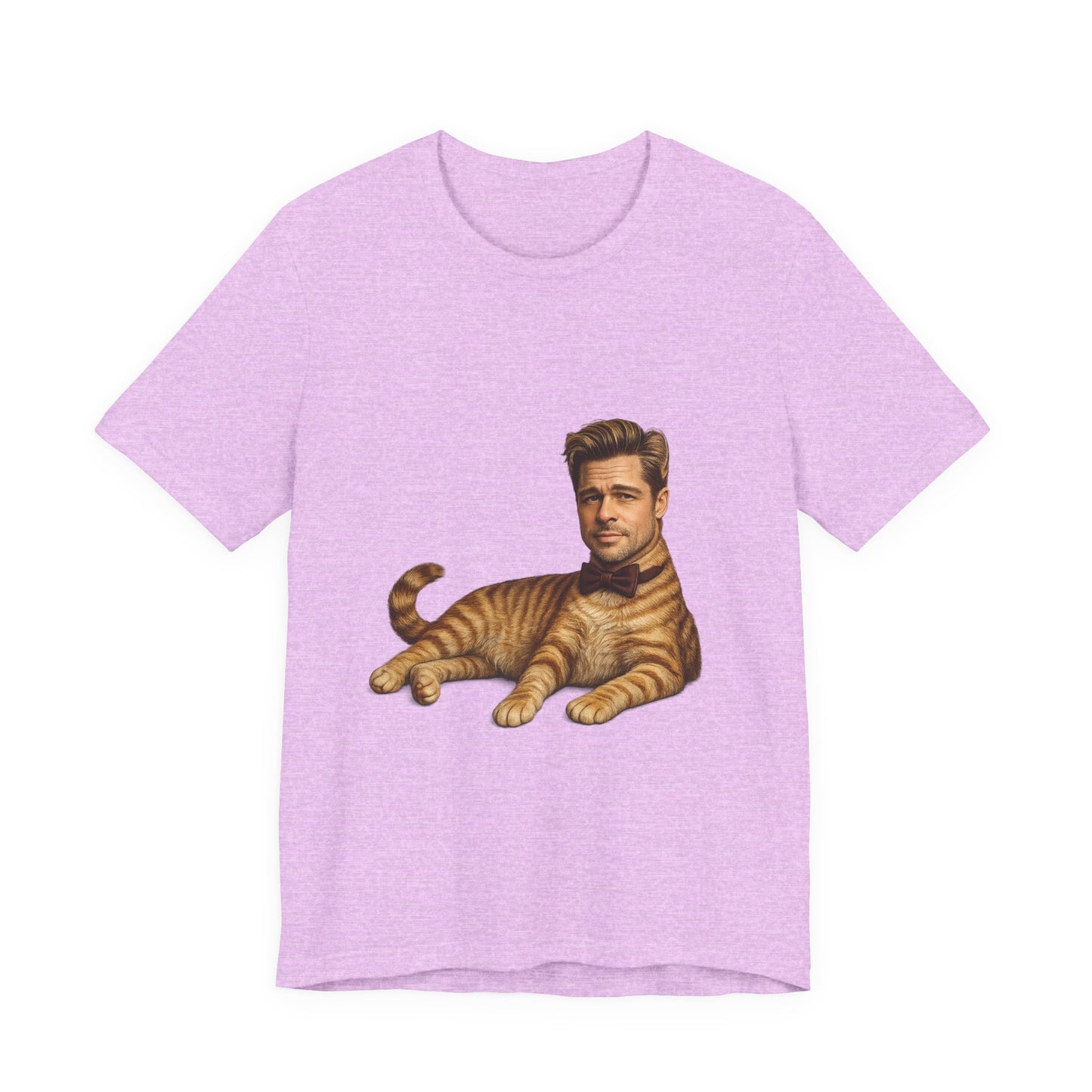 Brad Pitt Cat Parody T-Shirt
