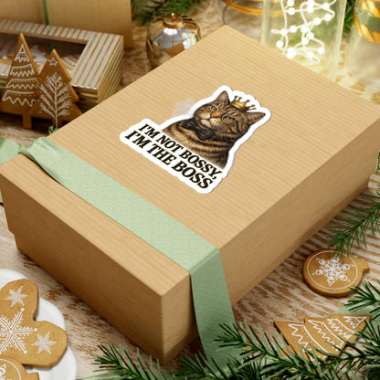 I'm Not Bossy, I'm The Boss CatFunny Sticker
