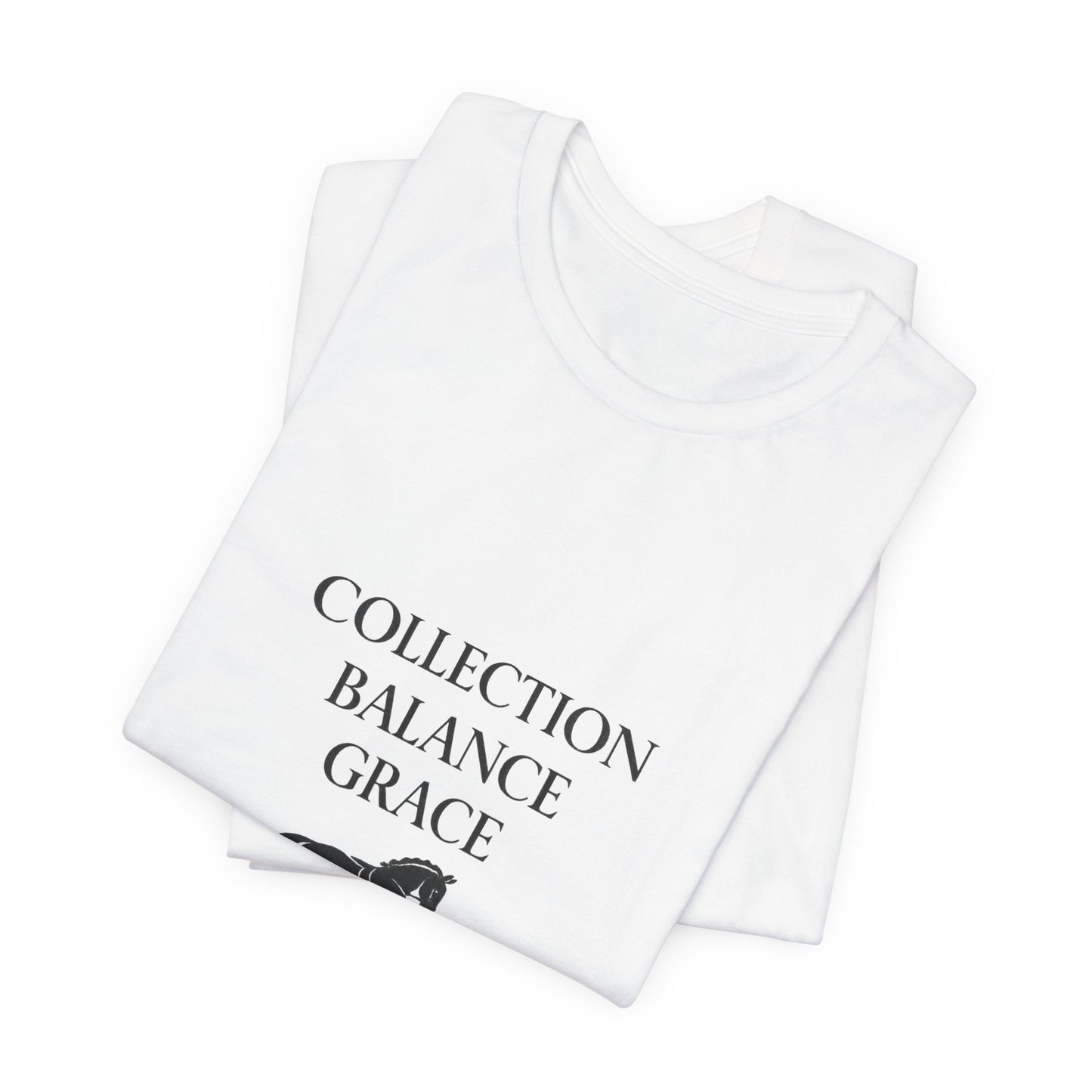 Horse Balance Grace Tee — "Collection Balance Grace" Graphic T‑Shirt
