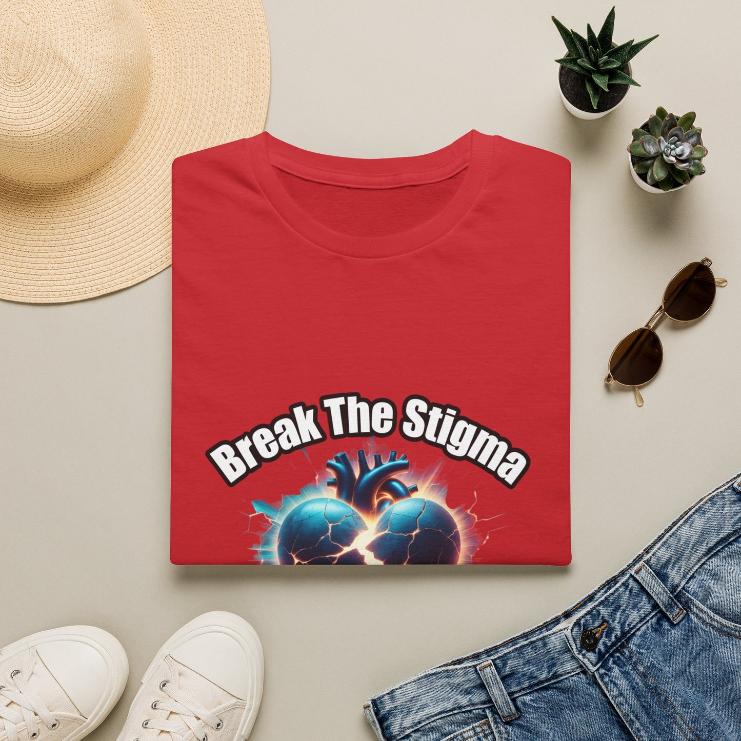 Break The Stigma Talk About Mental Health T-Shirt