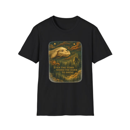Even The Stars Needed The Dark To Shine - Falkor - T-Shirt