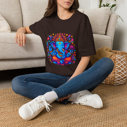Vibrant Ganesha Hindu God Colorful T-Shirt