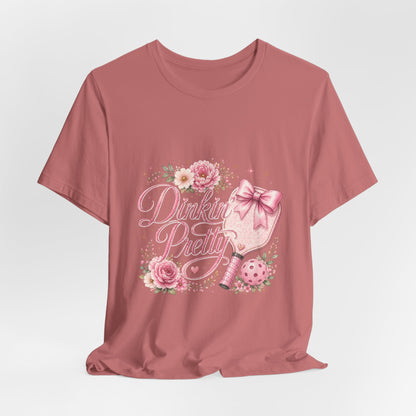 Dinkin' Pretty Funny Pickleball T-Shirt