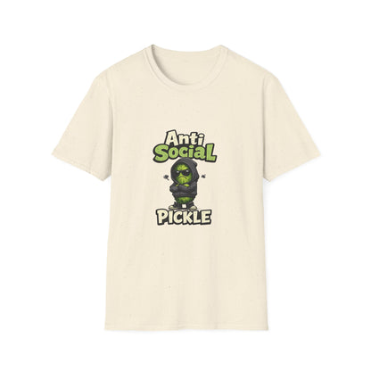 Anti Social Pickle T-Shirt — Funny Grumpy Pickleball Graphic Tee
