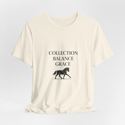 Horse Balance Grace Tee — "Collection Balance Grace" Graphic T‑Shirt