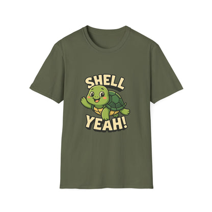 Shell Yeah! Funny Turtle T-Shirt