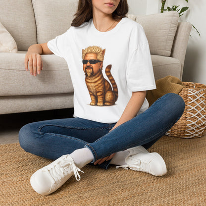 Guy Fieri Cat Funny Parody T-Shirt