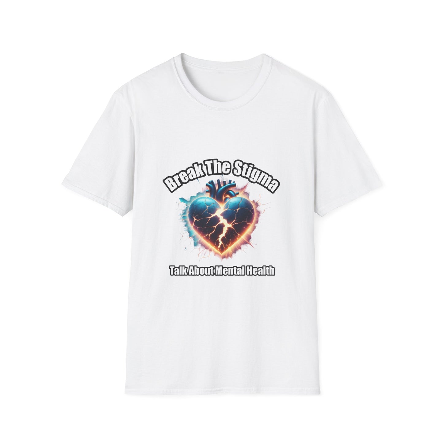 Break The Stigma Talk About Mental Health T-Shirt