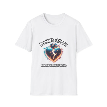 Break The Stigma Talk About Mental Health T-Shirt