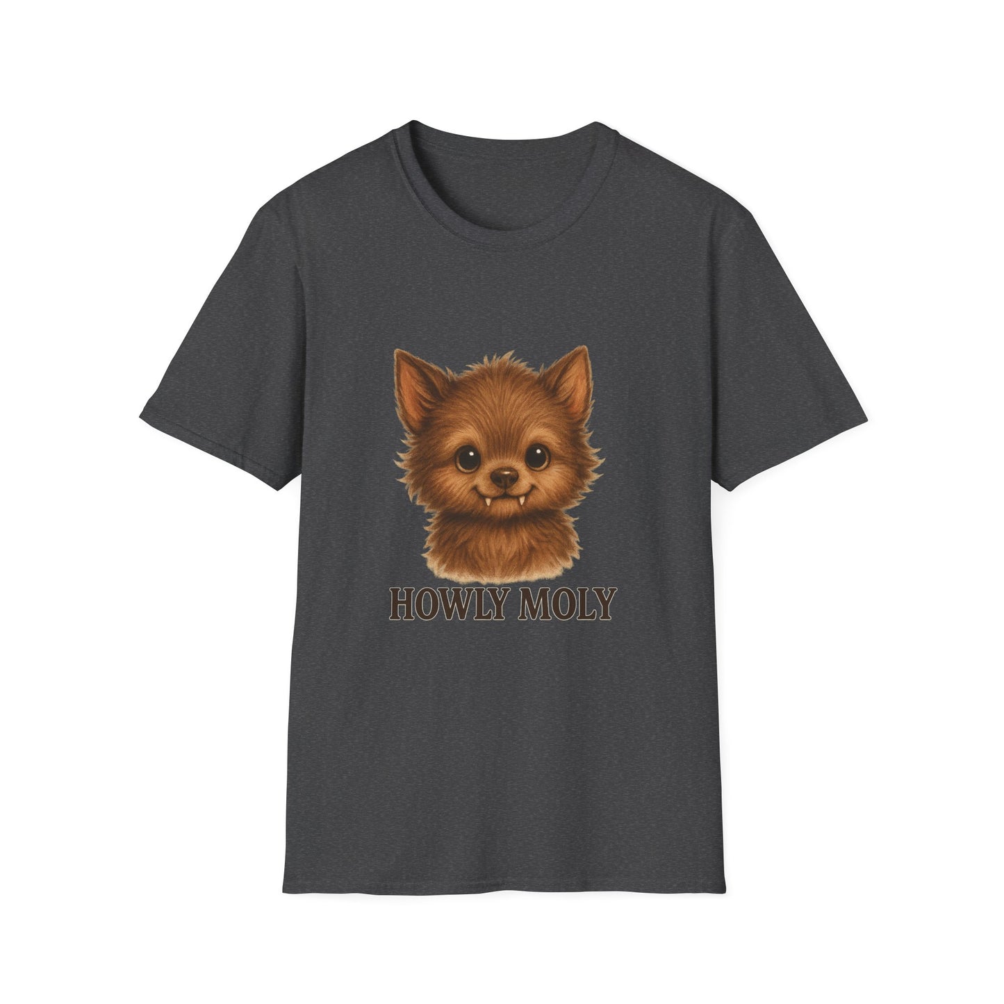 Howly Moly Funny Cute Wolf T-Shirt