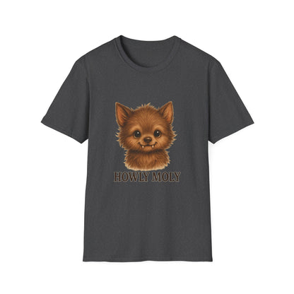 Howly Moly Funny Cute Wolf T-Shirt