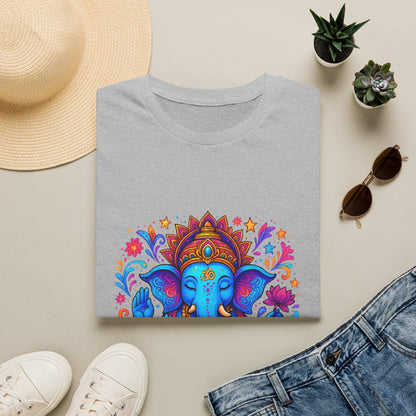 Vibrant Ganesha Hindu God Colorful T-Shirt