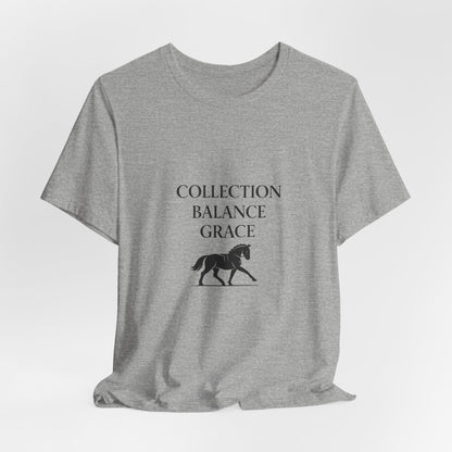 Horse Balance Grace Tee — "Collection Balance Grace" Graphic T‑Shirt
