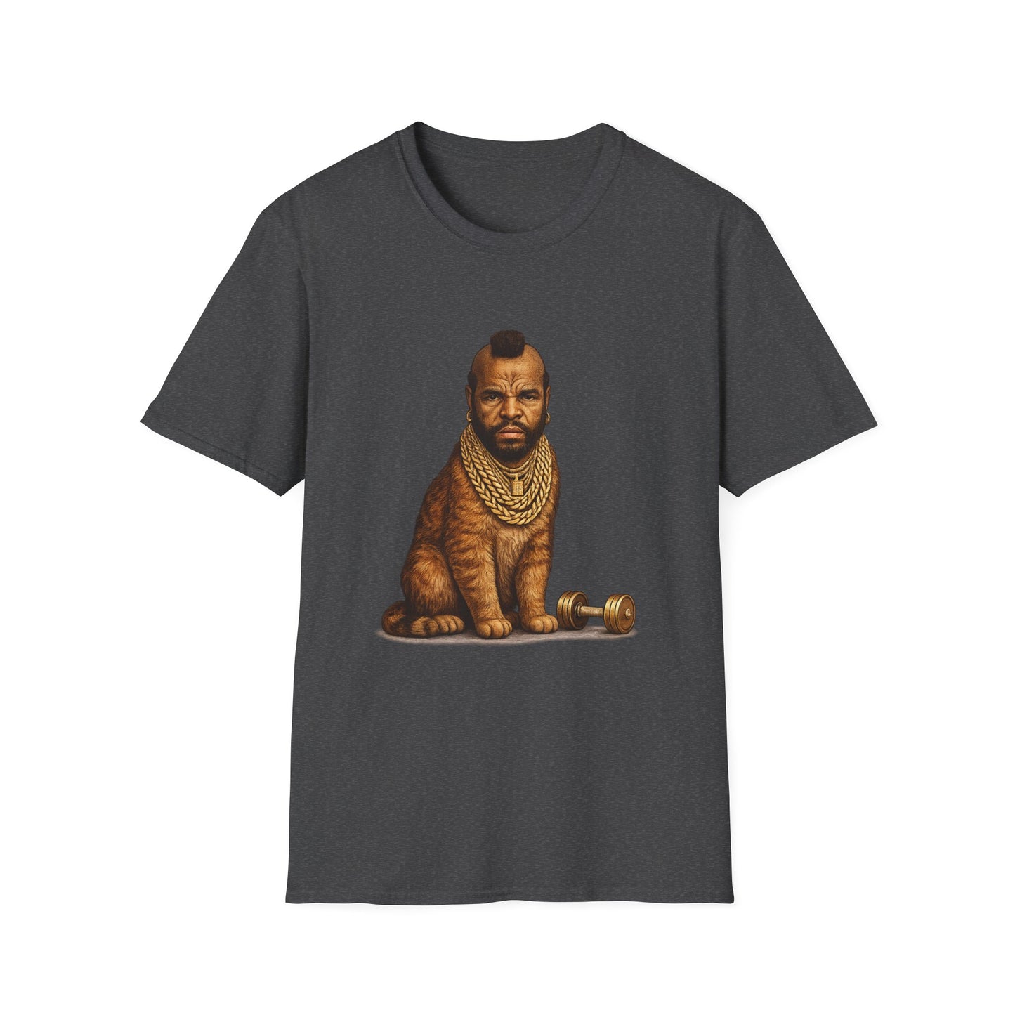 Mr. T Cat T-Shirt — Funny Pop Culture Mashup Tee
