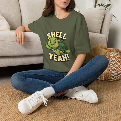 Shell Yeah! Funny Turtle T-Shirt