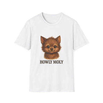 Howly Moly Funny Cute Wolf T-Shirt