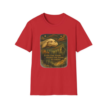 Even The Stars Needed The Dark To Shine - Falkor - T-Shirt