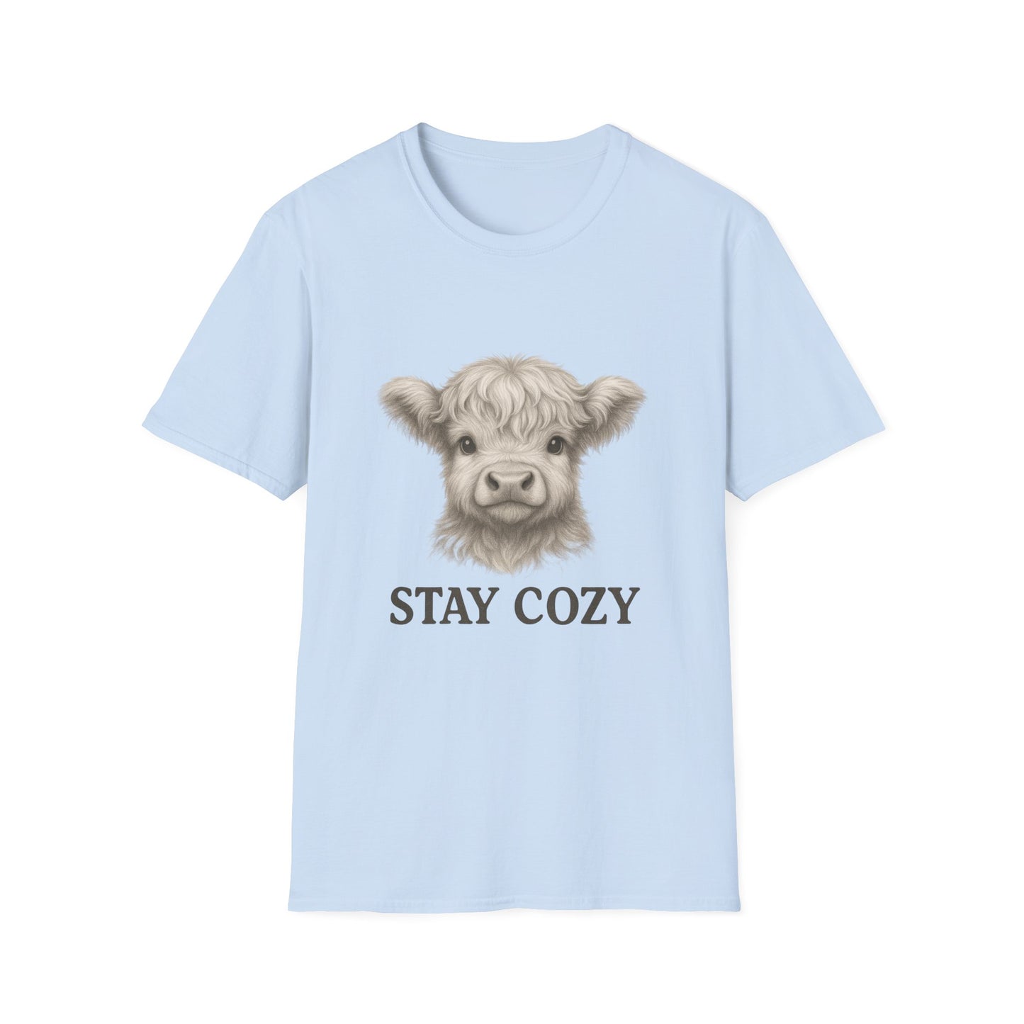 Stay Cozy Cute Highland Cow T-Shirt