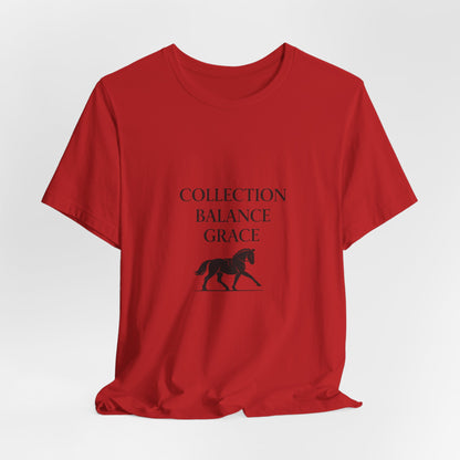 Horse Balance Grace Tee — "Collection Balance Grace" Graphic T‑Shirt